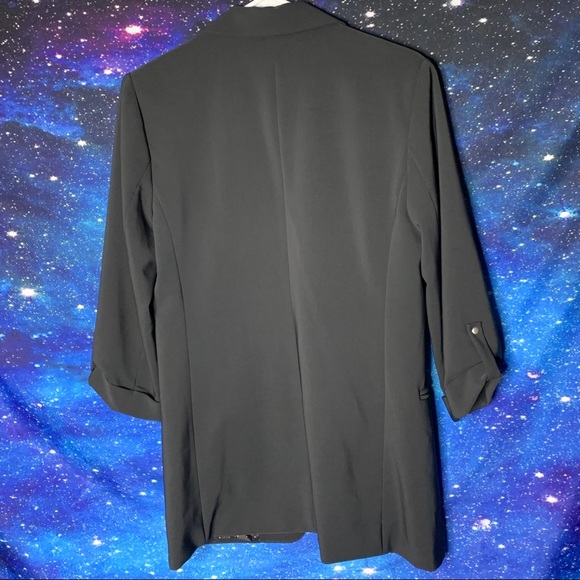 Kensie- Gray Open Front Blazer size Medium - Picture 6 of 10